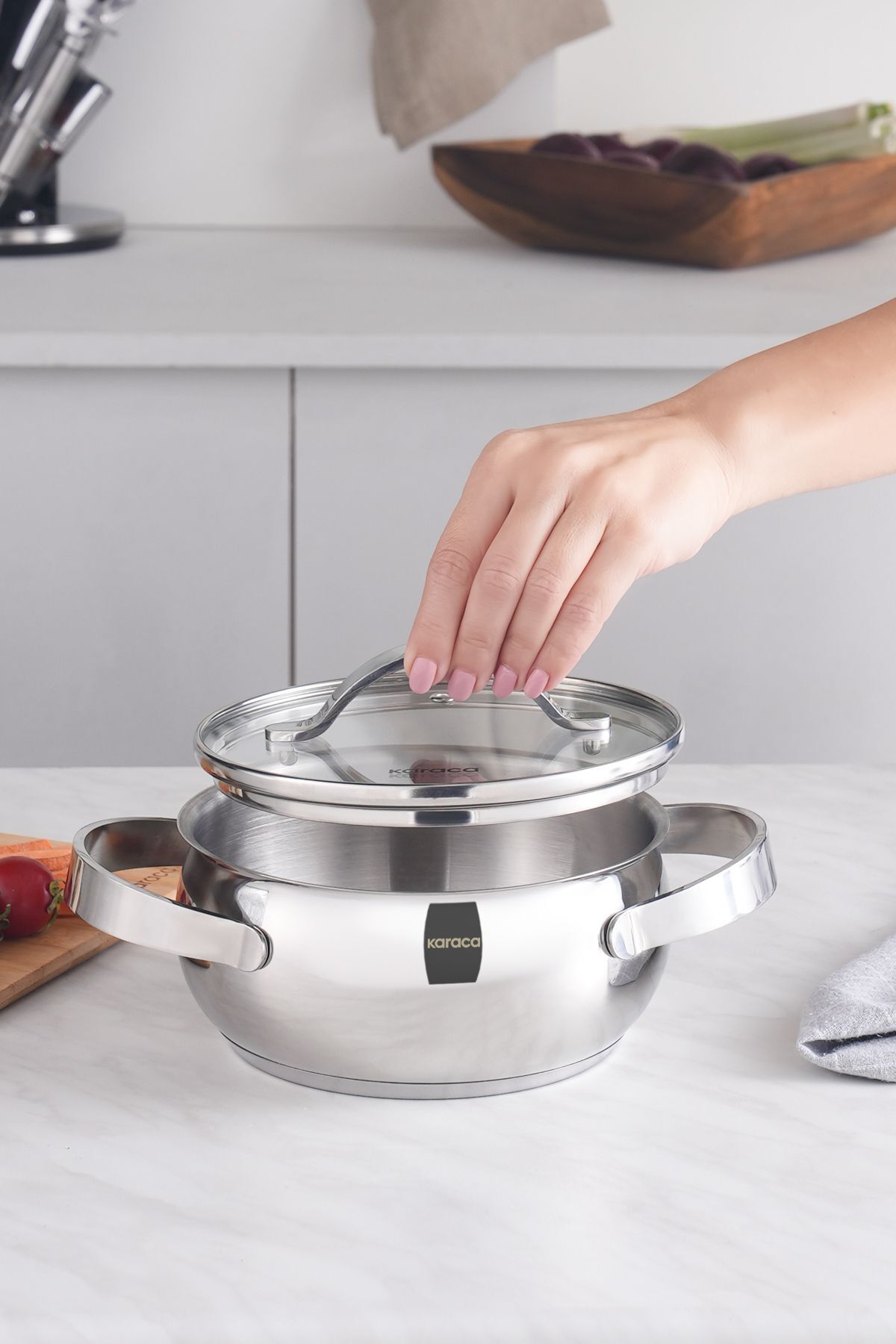 Karaca Kuzina Induction Compatible Pot - MALLTURK