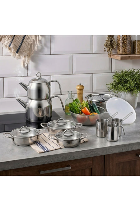Aryildiz Mix 17 Piece Kitchen Set