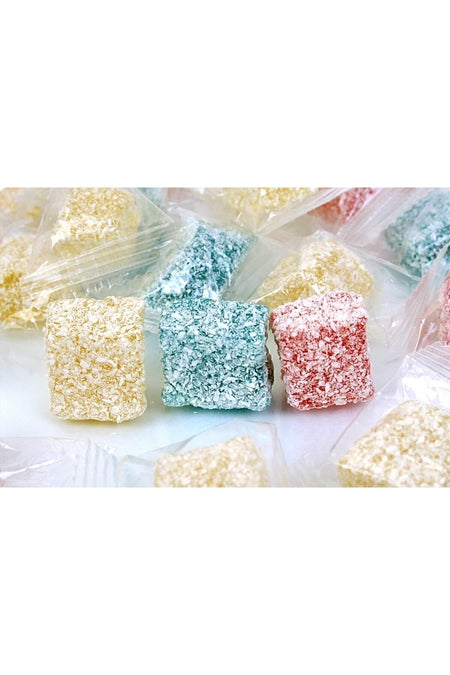 HANEZAN Assorted Fruit Flavored Turkish Delight 1 kg tek tek paketli - MALLTURK