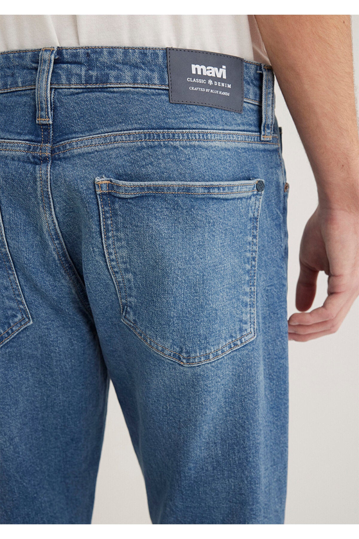 Mavi Milan Classic Denim Dark Mavi Jeans Trousers 0081088541 - MALLTURK