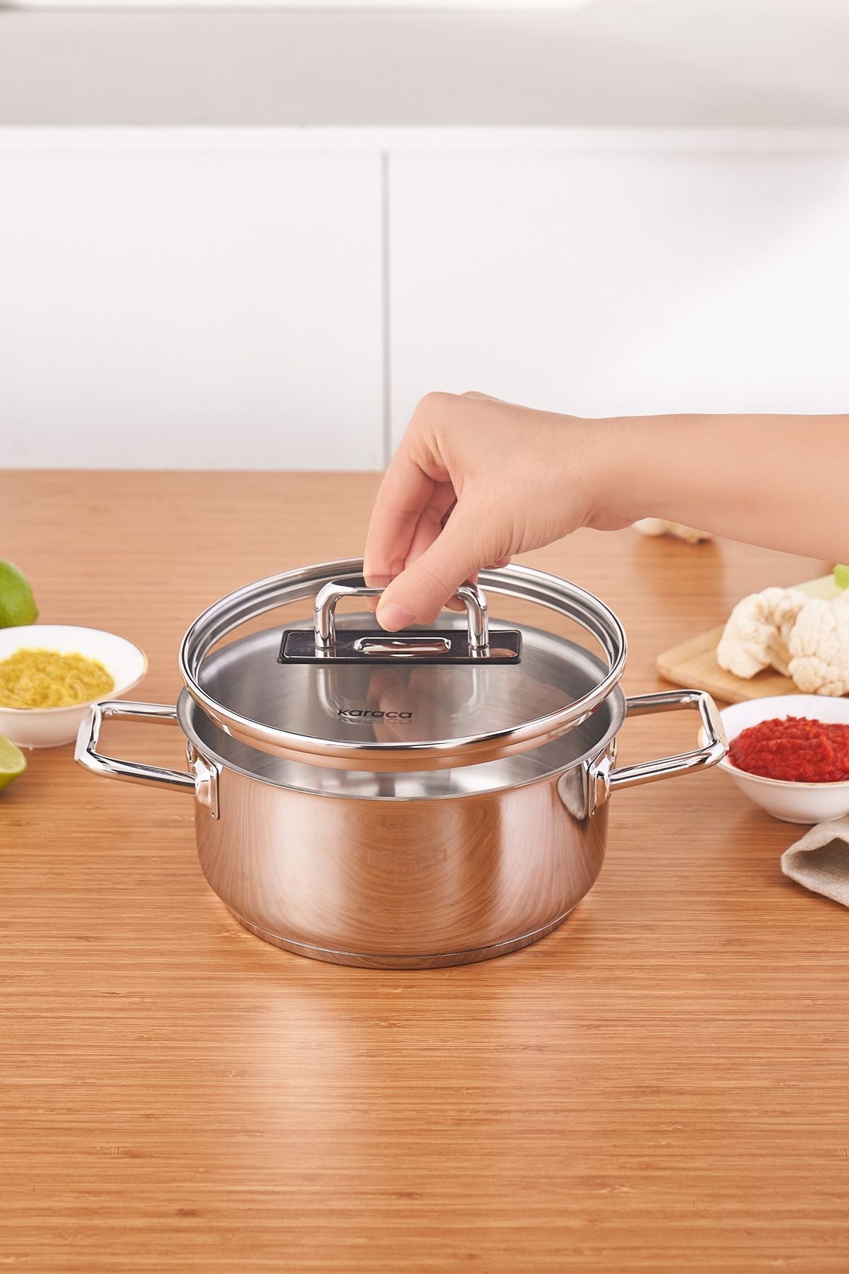Karaca Grace Induction Compatible Pot - MALLTURK