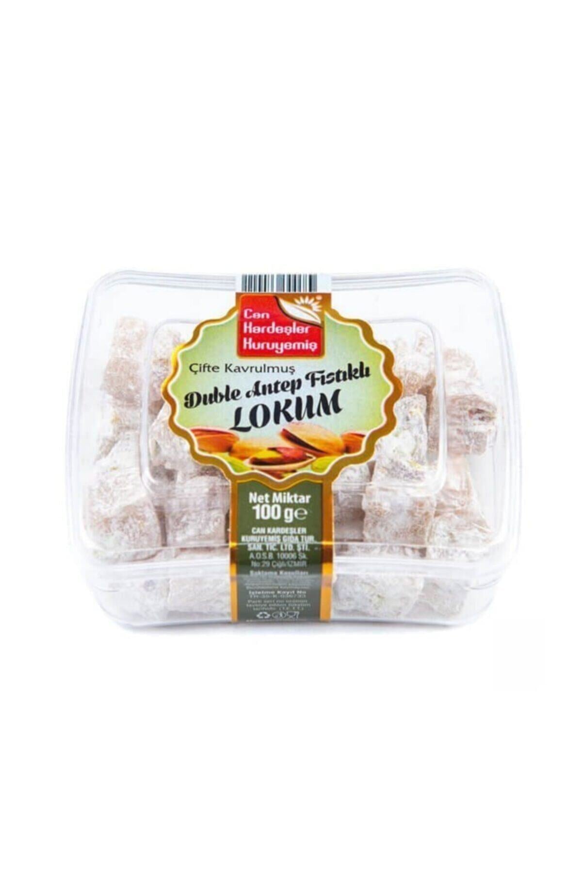 Can Kardesler Kuruyemis Double Roasted Extra Pistachio Turkish Delight 100 g Pack - MALLTURK