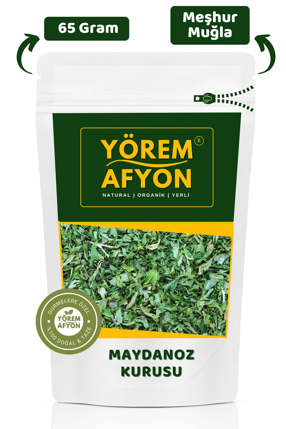 Gulcehre Yorem Afyon Famous Mugla Sun-Dried Fresh Crop Parsley | 65g. - MALLTURK