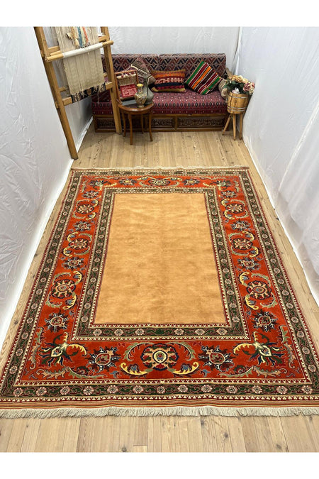 SIRVAN Rug Hand-Woven ANTIK YORUK Rug - 210x265 - MALLTURK