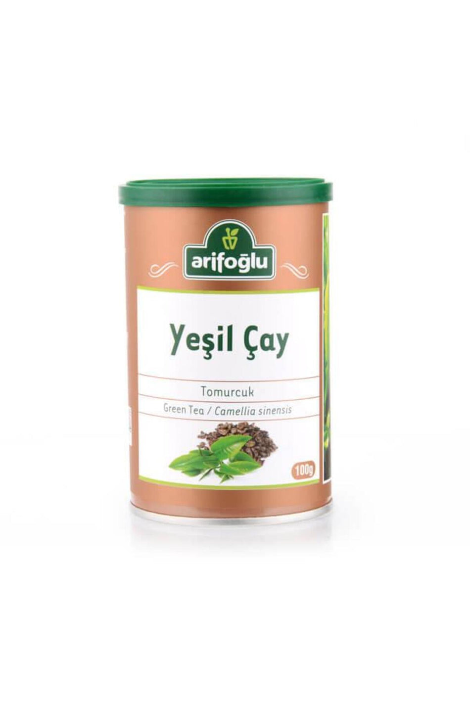 Arifoglu Green Tea Buds Tin Can 100g - MALLTURK