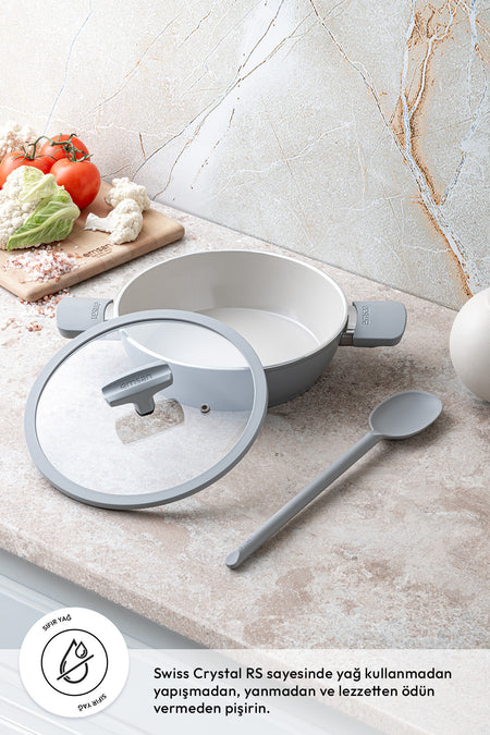 Emsan Swiss Cyrstal RS Saute Pan