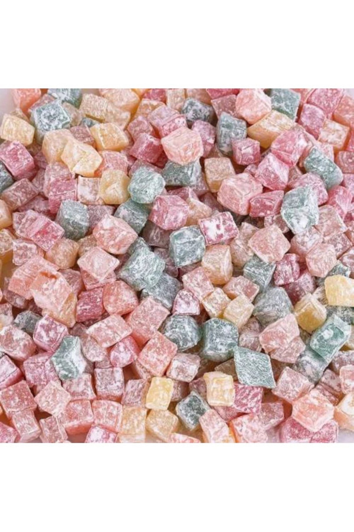 TALAS Kuruyemis Powdered Sugar Fruit Flavored Mini Turkish Delight 5 kg - MALLTURK