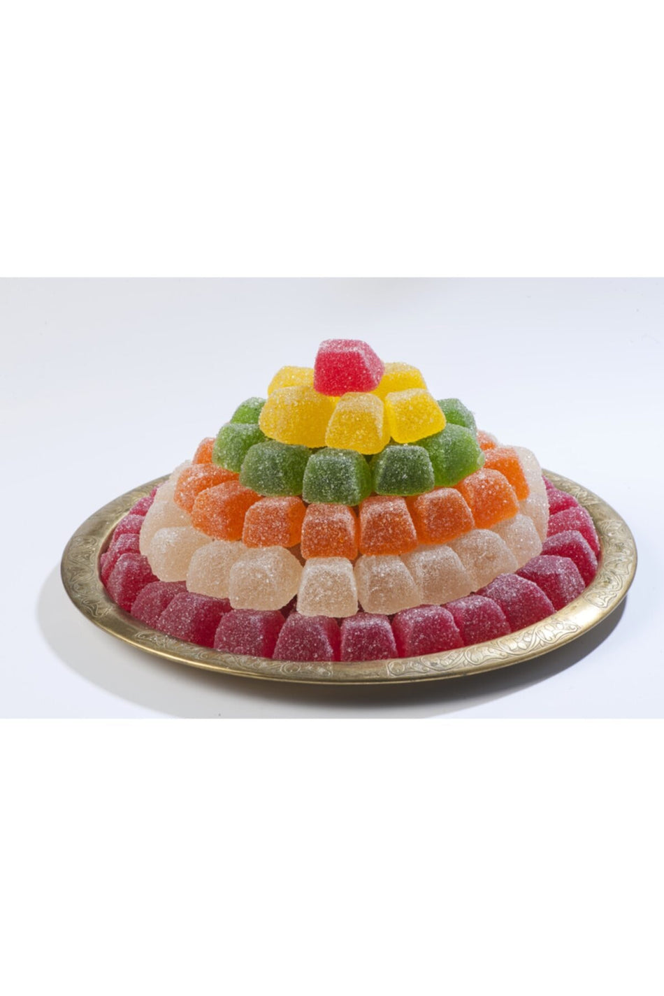 Sekerci caferzade Fruit Flavored Jelly Turkish Delight 500 g - MALLTURK
