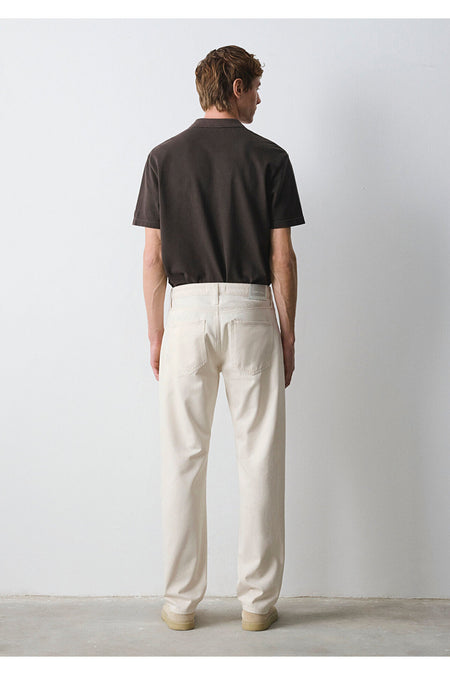 Mavi M0010039 Lisbon Edition Jean Trousers Men's Denim Pants WHiTE - MALLTURK