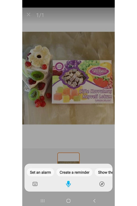 Yildirim Sekerleme 150gr Fruit Flavored Double Roasted Turkish Delight - MALLTURK