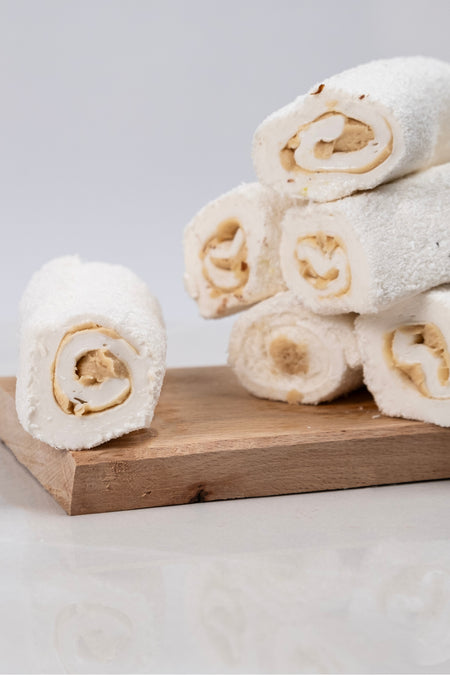 Leblebi Carsisi Hazelnut Cream Turkish Delight 250 g - MALLTURK