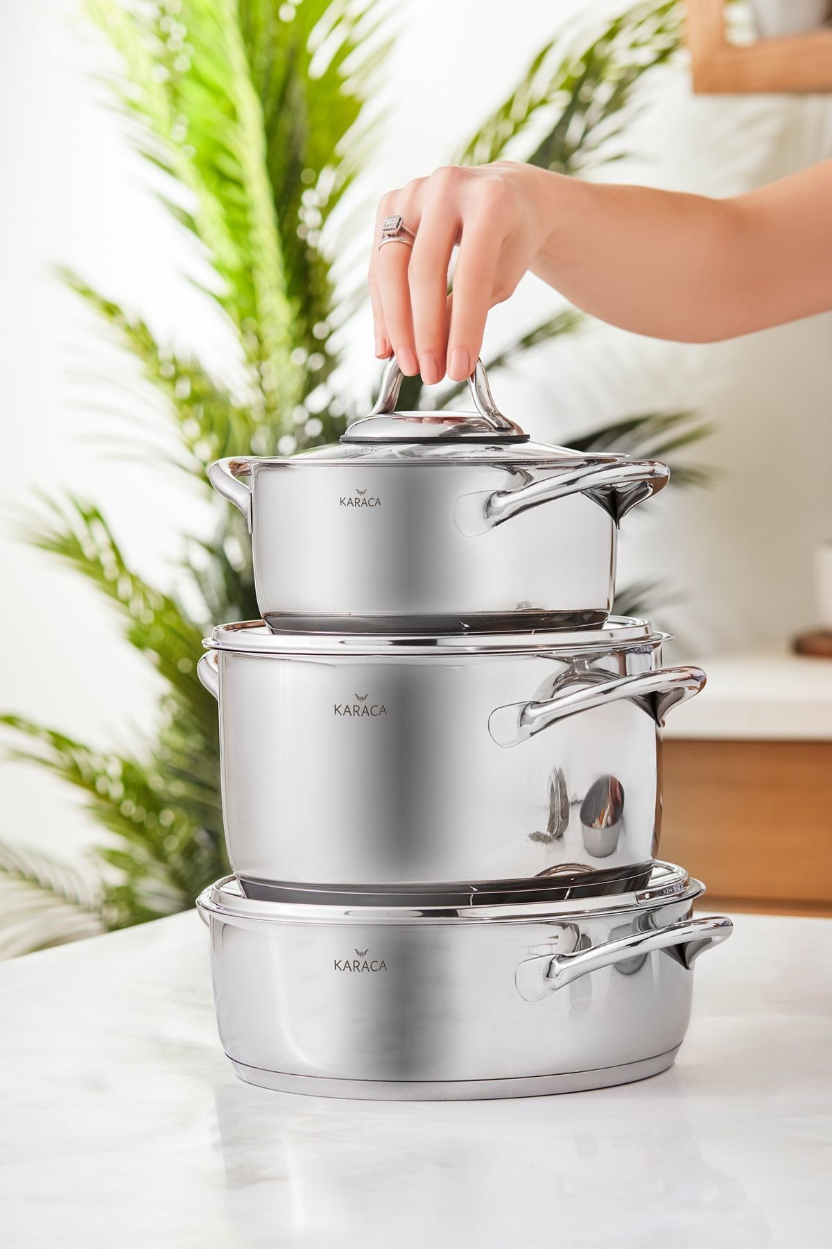 Karaca Cihangir 7 Piece Cookware Set