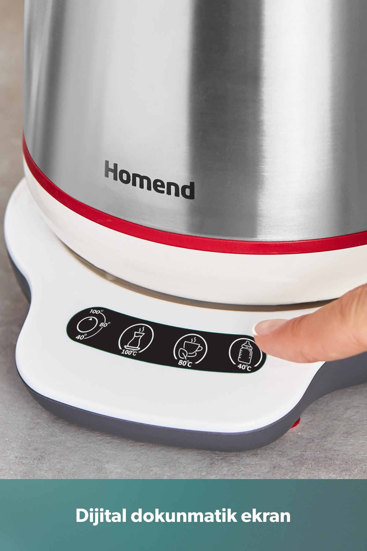 HOMEND Royaltea 1709h Talking Tea Maker (TOUCHSCREEN BASE) - MALLTURK