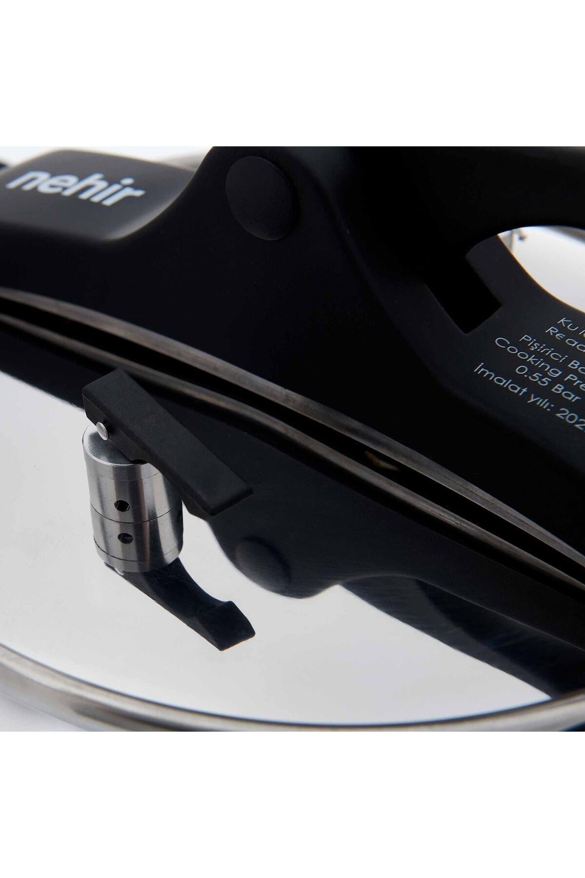 Nehir Silver Trend Pressure Cooker - 6 Lt - MALLTURK