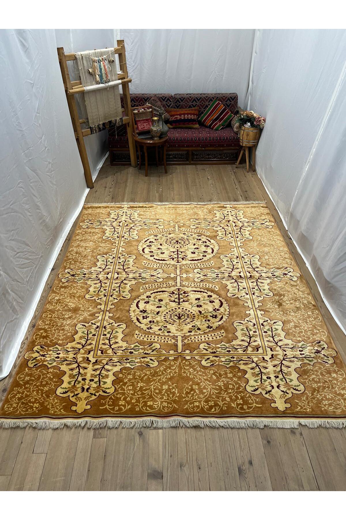 SIRVAN Rug Hand-Woven ANTIK YORUK Rug - 214x258 - MALLTURK