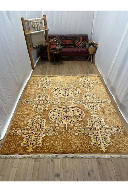 SIRVAN Rug Hand-Woven ANTIK YORUK Rug - 214x258 - MALLTURK