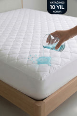 Nart Home Waterproof Cotton Quilted Fitted Mattress Protector - MALLTURK