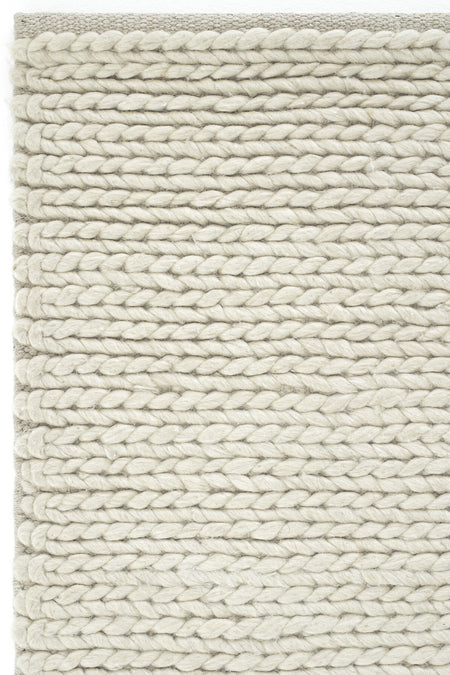Cool Rug Elegance Cream Wool Rug Natural Living Room Rug Entryway Hallway Rug Runner Hand-Woven Rug Knitted Handmade Rug