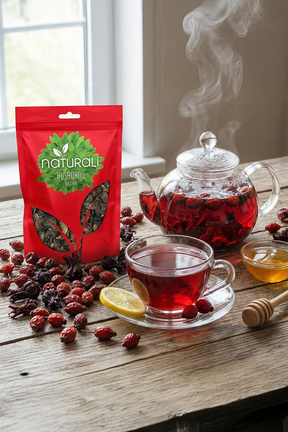 Naturali Hagebuttentee 2 x 100 Gr