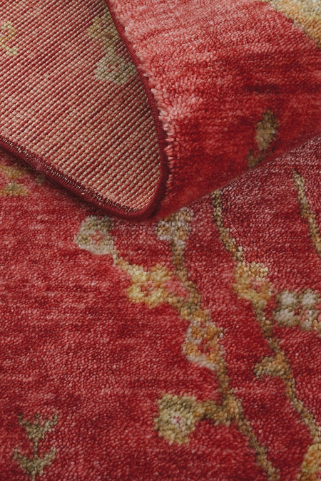 Cool Hali Galata 08 Red Carpet Authentic Living Room Carpet Scandinavian Carpet Bamboo Carpet Handwoven Hallway Carpet - MALLTURK