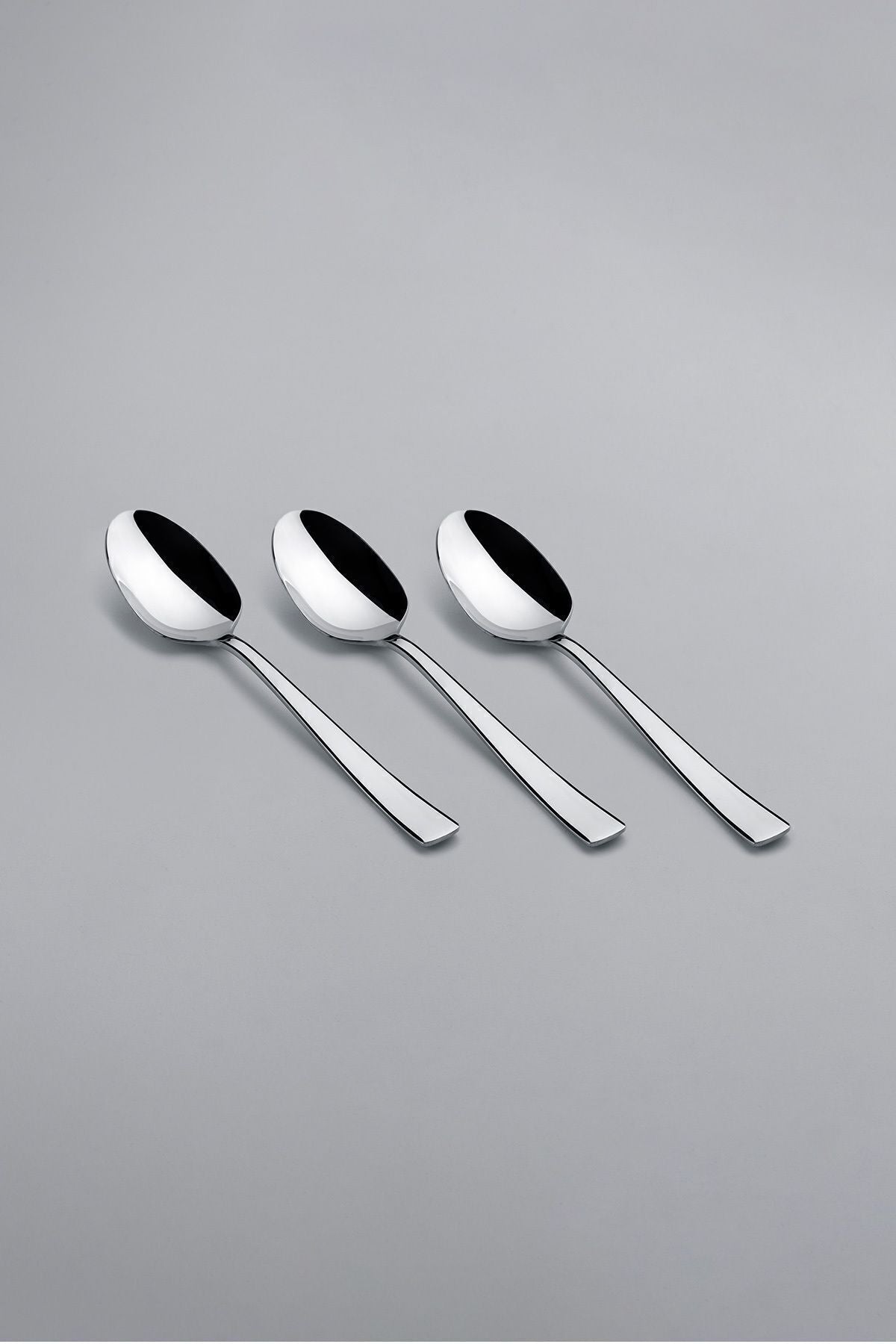 Nehir deniz Plain 6 Place Setting 30 Piece Boxed Fork Spoon Set - MALLTURK