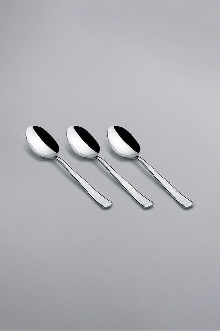 Nehir deniz Plain 6 Place Setting 30 Piece Boxed Fork Spoon Set - MALLTURK