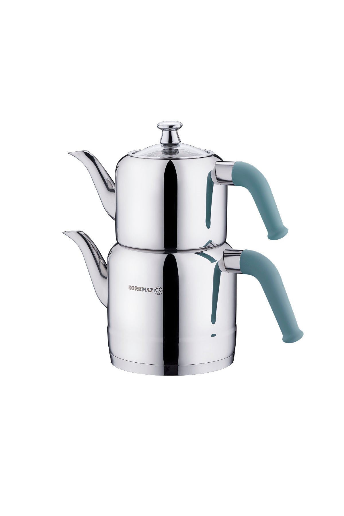 KORKMAZ Riva Turquoise Teapot Set 1.9 lt A189-03 - MALLTURK