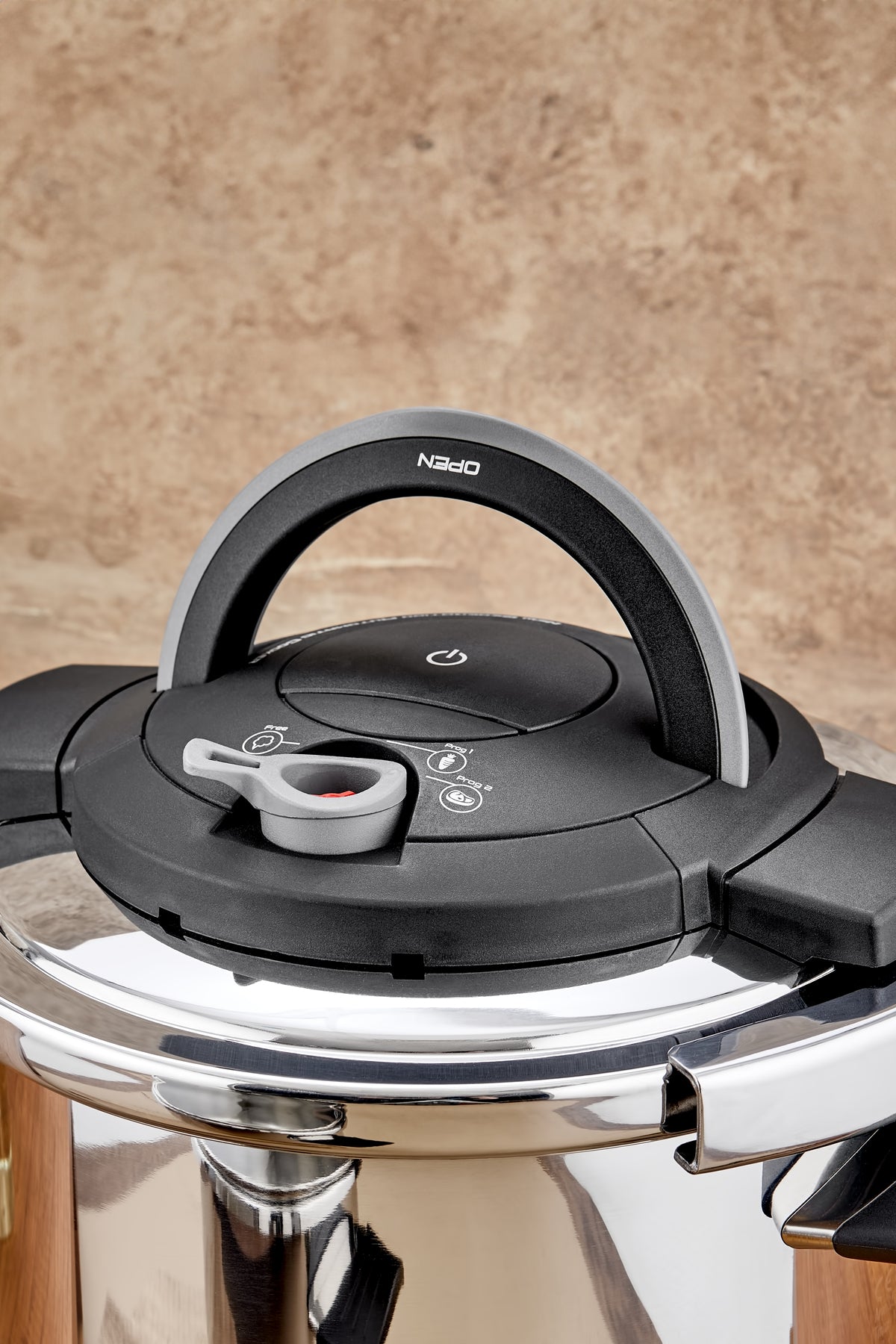 Tac VitaMaster 2-Piece 4+6 Liter induction Base Pressure Cooker Set Grey - MALLTURK