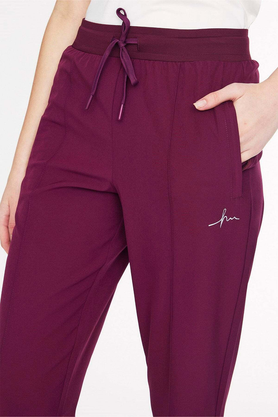 Hasema Active Spanish Flare Purple Sports Pants Tracksuit Bottoms ACT-2