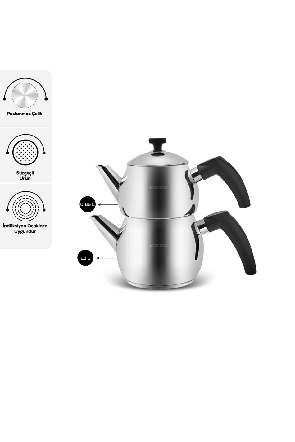Karaca Alim induction Base Mini Teapot - MALLTURK