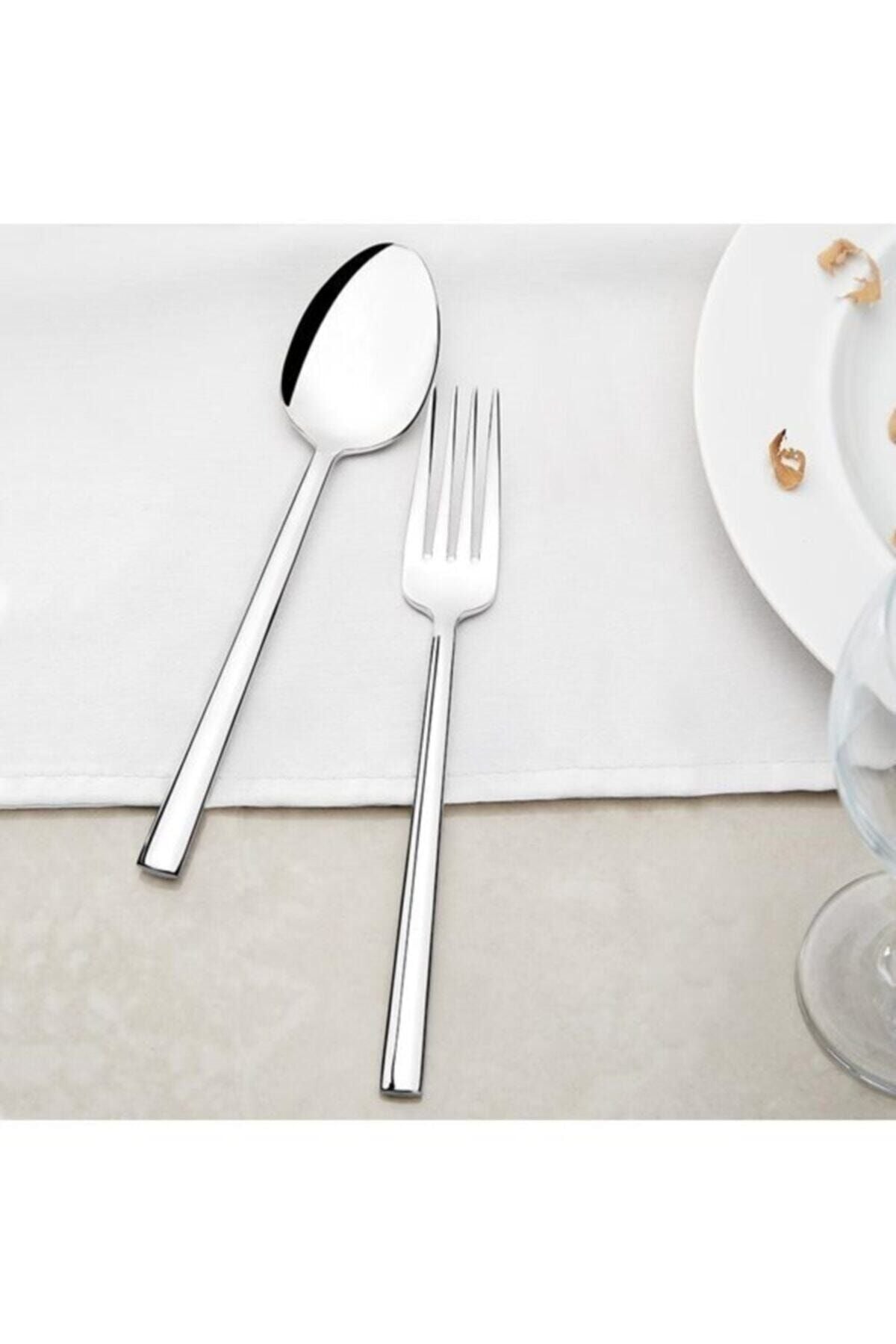 Nehir dalyan Plain Dessert Spoon 12 Pack - MALLTURK