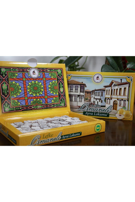 KADINELI-OSMANELI lefke osmaneli ayva Turkish Delight 400 g - MALLTURK