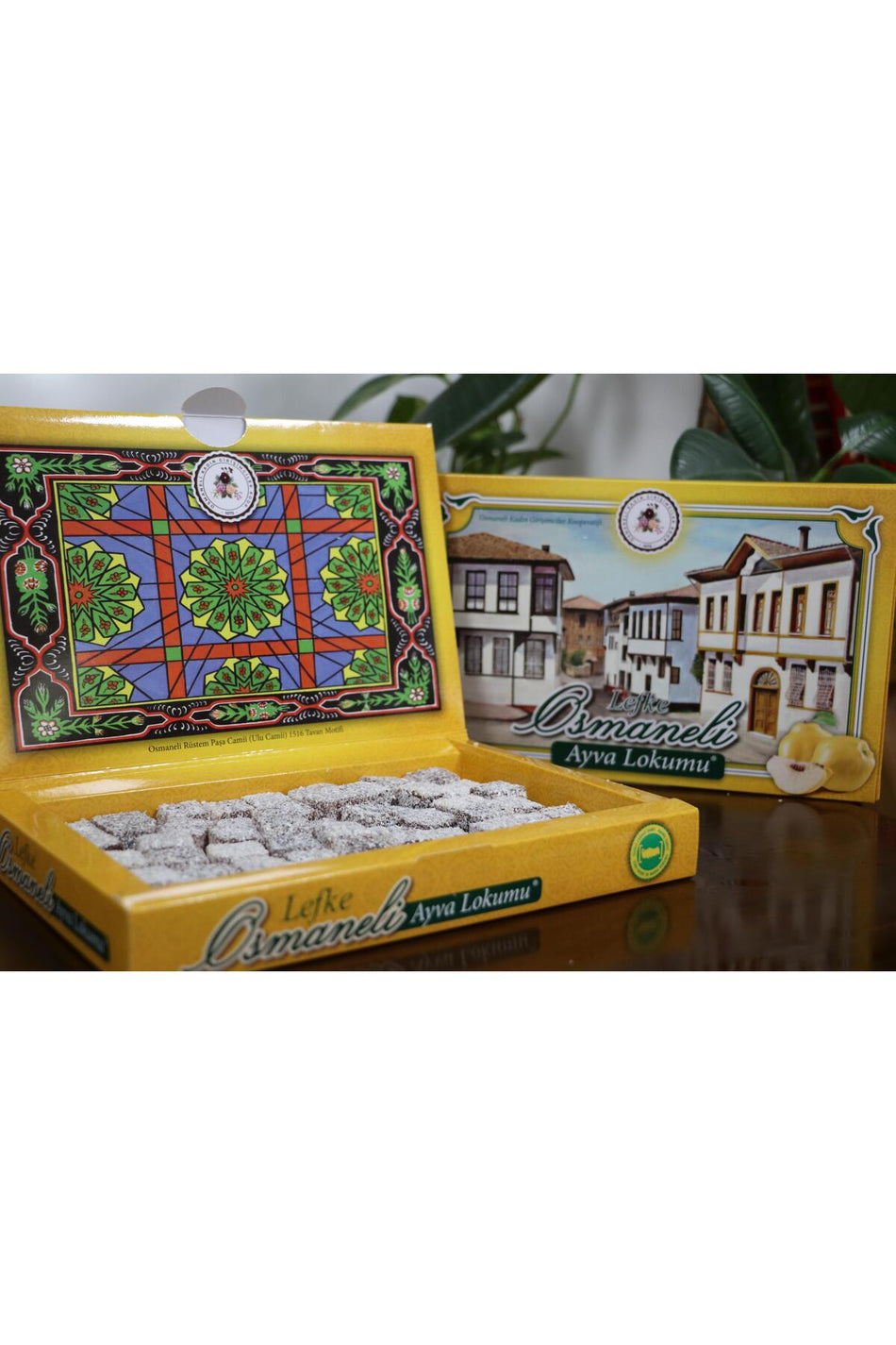 KADINELI-OSMANELI lefke osmaneli ayva Turkish Delight 400 g - MALLTURK