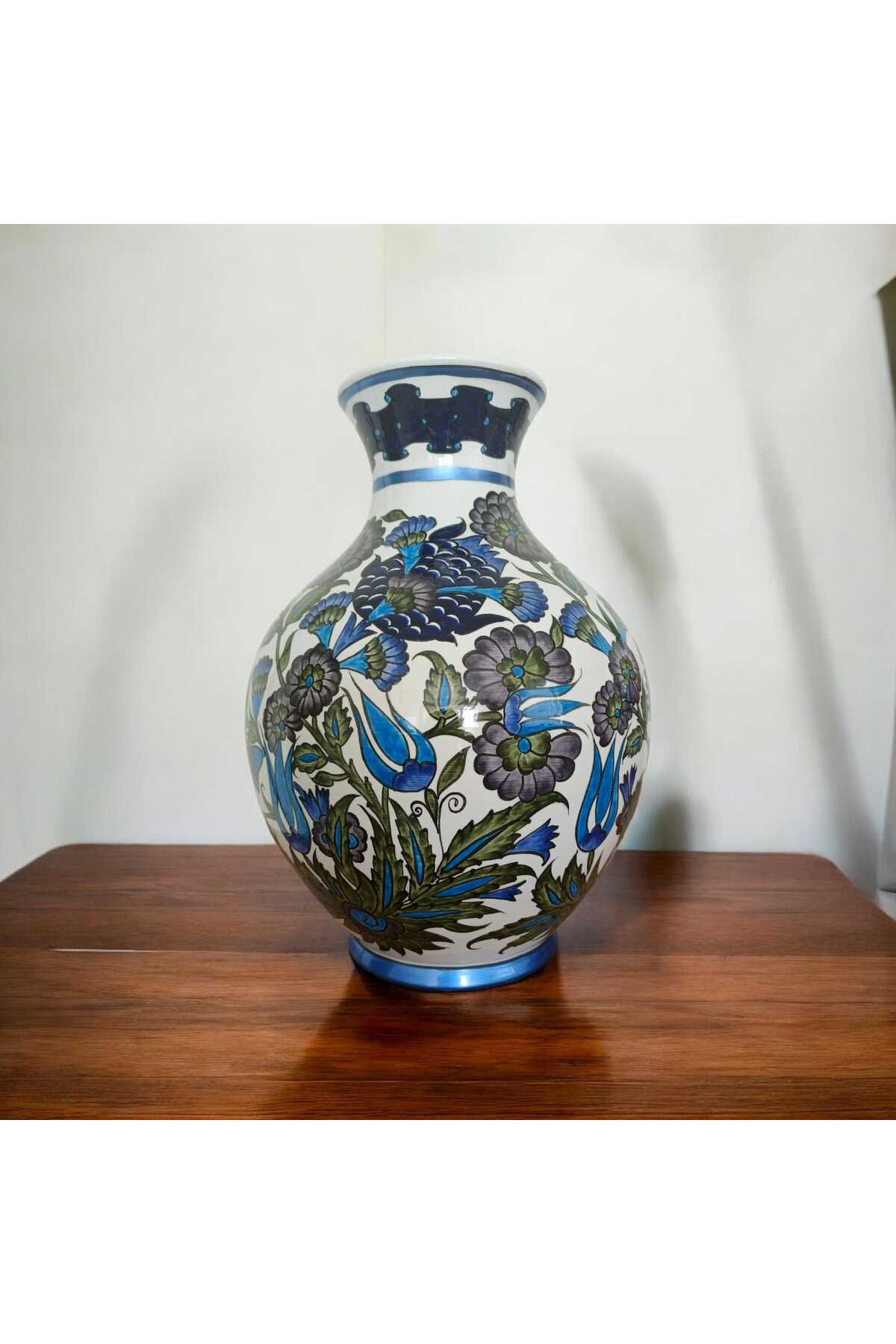 Sema ceramic handmade 30 cm ceramic vase - MALLTURK