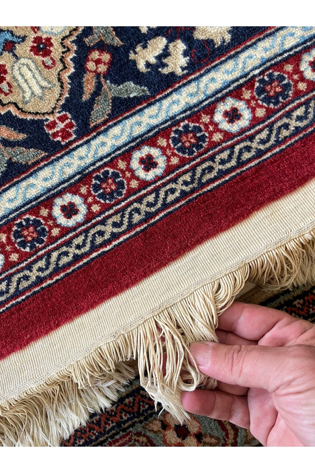 RD RAMAZAN DAG Hand Rug Art Hand-Woven Hereke Rug Signed Premium Quality 300x200 - MALLTURK