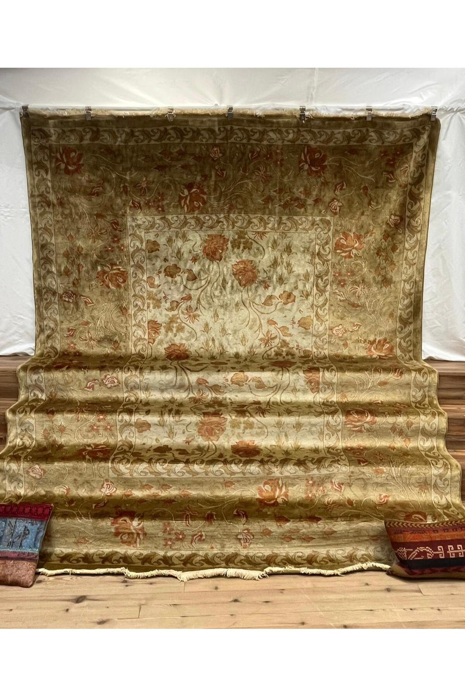 Sirvan Handwoven Local Usak Carpet - 273 x 336 - MALLTURK
