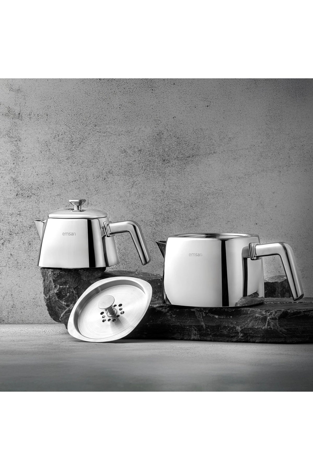 Emsan Tea Time Teapot Set Small 0.7 Lt - 1.5 Lt - MALLTURK