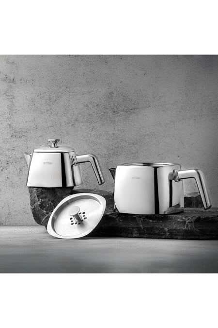 Emsan Tea Time Teapot Set Small 0.7 Lt - 1.5 Lt - MALLTURK