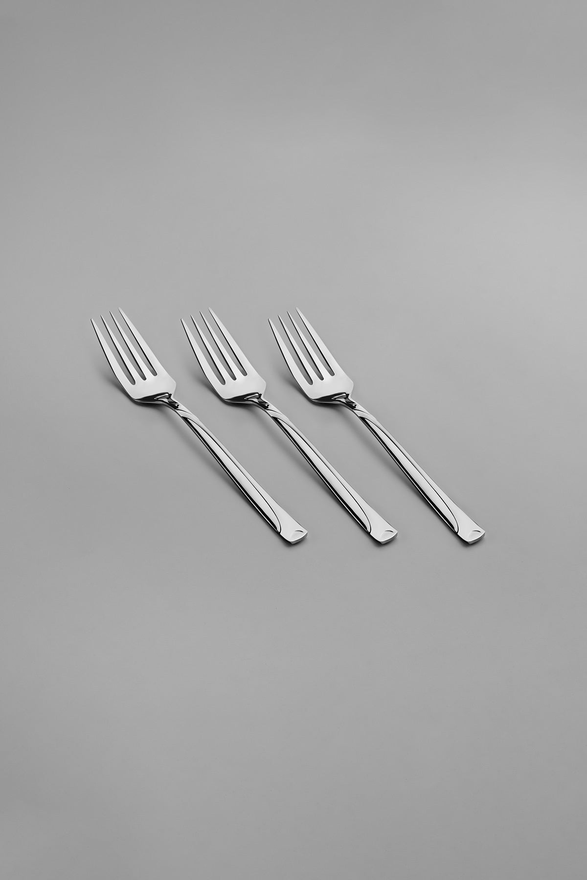 Nehir fiesta Plain 6 Place Setting 30 Piece Boxed Fork Spoon Set - MALLTURK