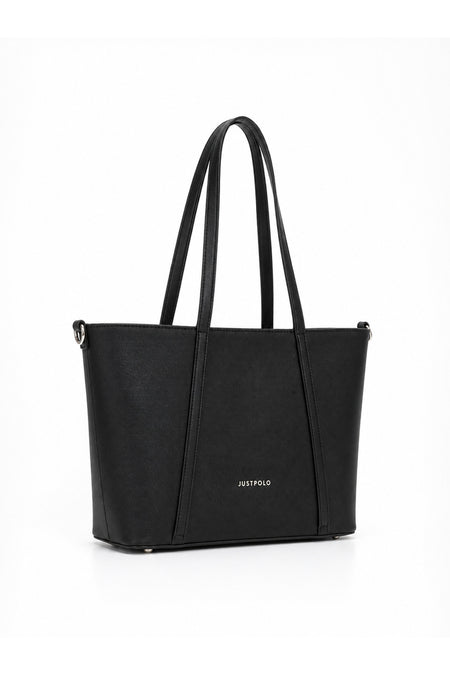 Just Polo Women's Hand and Shoulder Bag, New Season, Dimensions: Height: 24 cm, Width: 33 cm White - MALLTURK