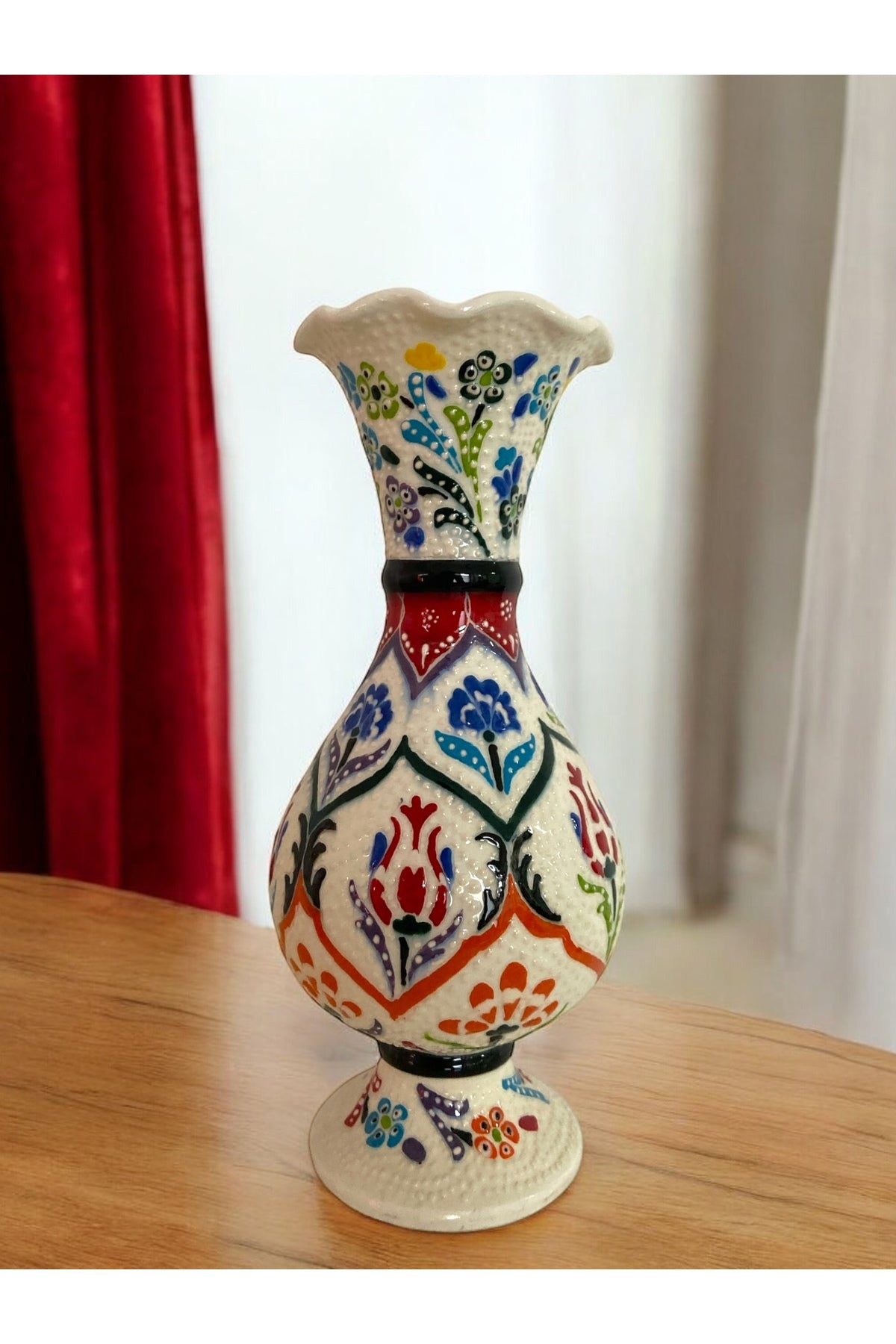 STORESZA Custom Designed Handmade Artistic Hyacinth Vase - 25 cm - MALLTURK