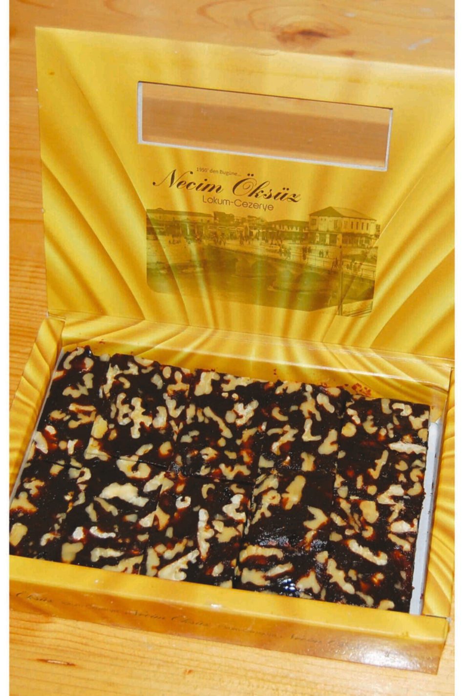 Necim Oksuz Lokum- Cezerye Walnut mor havuc cezeryesi 1 kg - MALLTURK