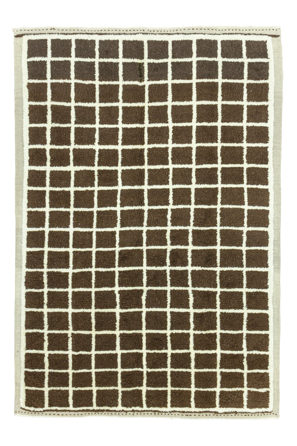 Soho Antiq Vanya Geometric Design Wool Rug 190x287 cm - MALLTURK