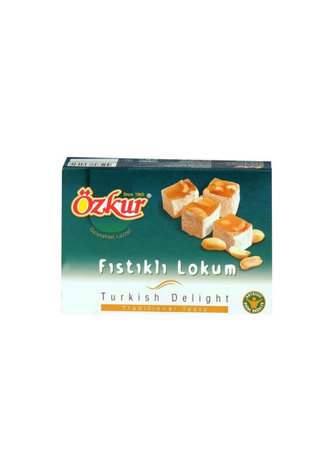 OZKUR KURUYEMIS Pistachio Turkish Delight 700 g - MALLTURK