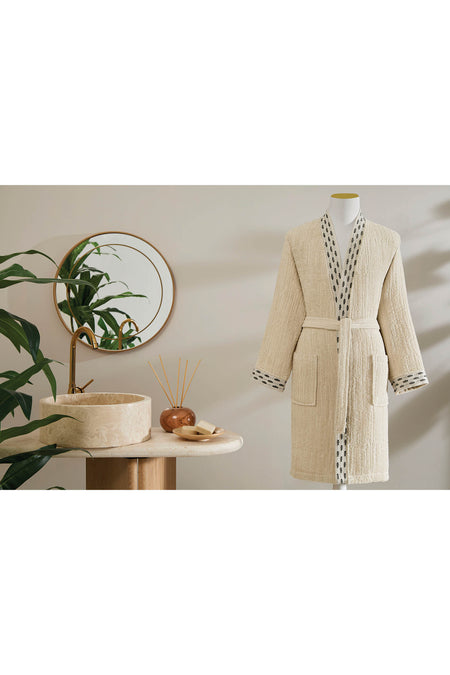 Ozdilek Eclips Kimono Bathrobe - MALLTURK