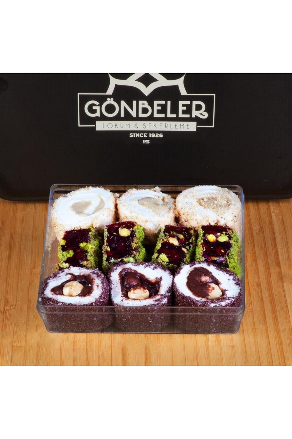Gonbeler Premium Gift Box Turkish Delight 300gr - MALLTURK
