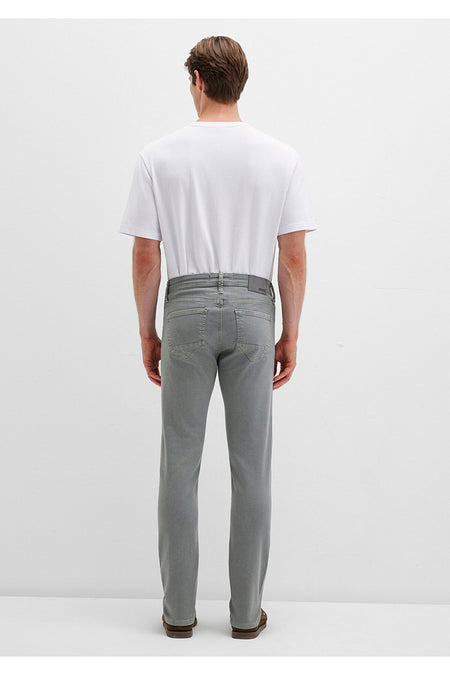 Mavi Marcus Shadow Grey Comfort Gabardine Trousers 0035180922 - MALLTURK