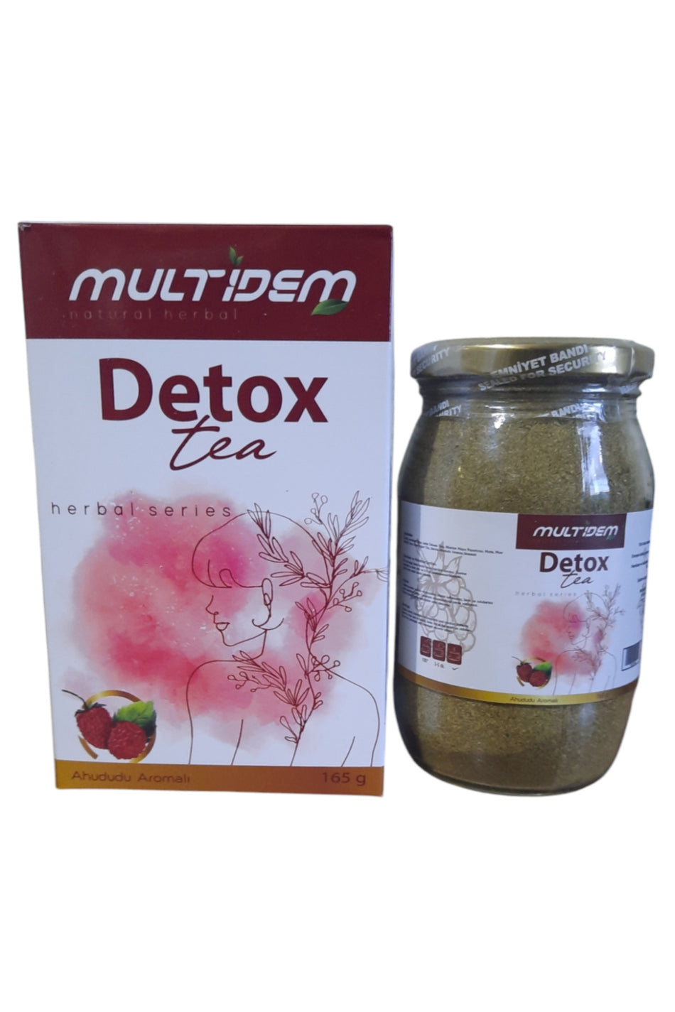 Multidem HMD Detox-Tee & Diätunterstützung Detox-Form-Tee 165 g 100 % natürlich