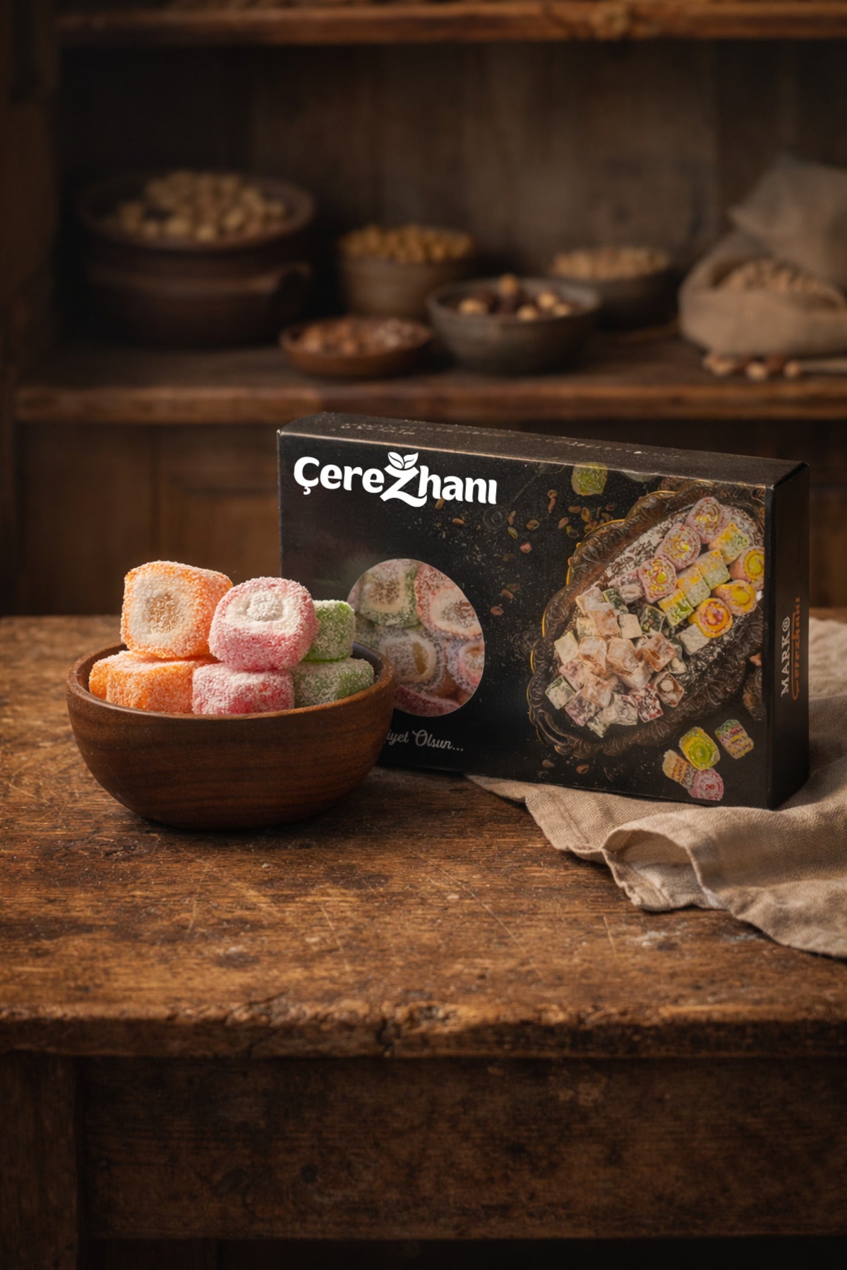 Cerezhani Sultan Style Fruit Flavored Turkish Delight 500 g - MALLTURK