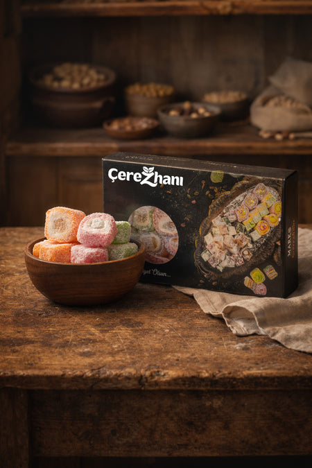 Cerezhani Sultan Style Fruit Flavored Turkish Delight 500 g - MALLTURK